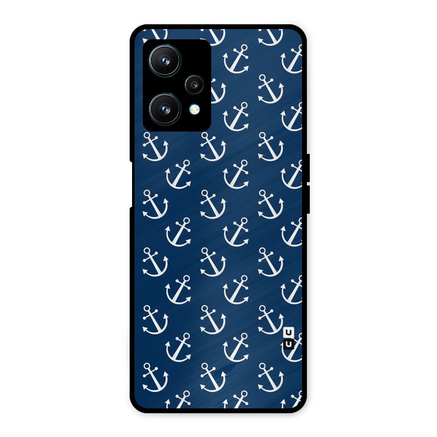 Anchor Zig Pattern Metal Back Case for Realme 9 Pro 5G