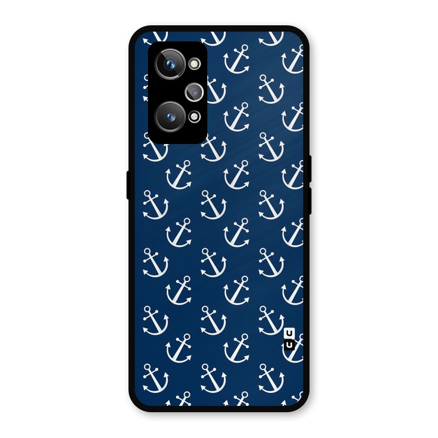 Anchor Zig Pattern Metal Back Case for Realme GT Neo 3T