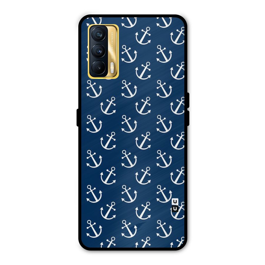 Anchor Zig Pattern Metal Back Case for Realme X7