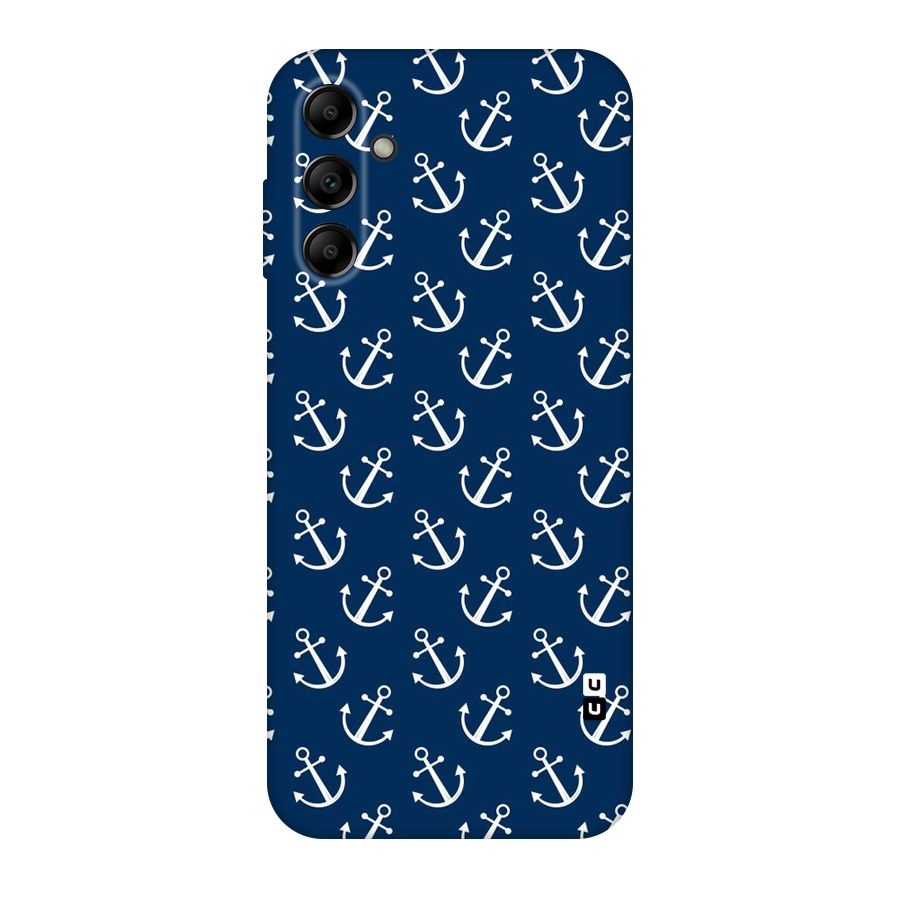 Anchor Zig Pattern Original Polycarbonate Back Case for Galaxy A14 5G