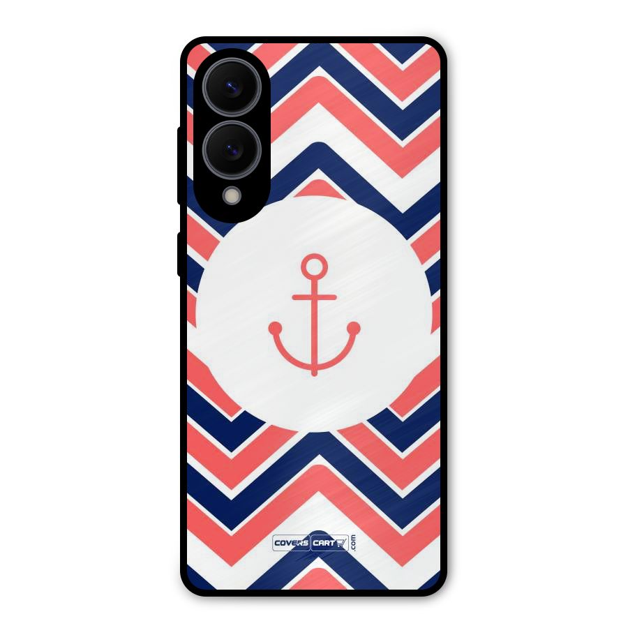 Anchor Zig Zag Metal Back Case for Galaxy S25 Edge