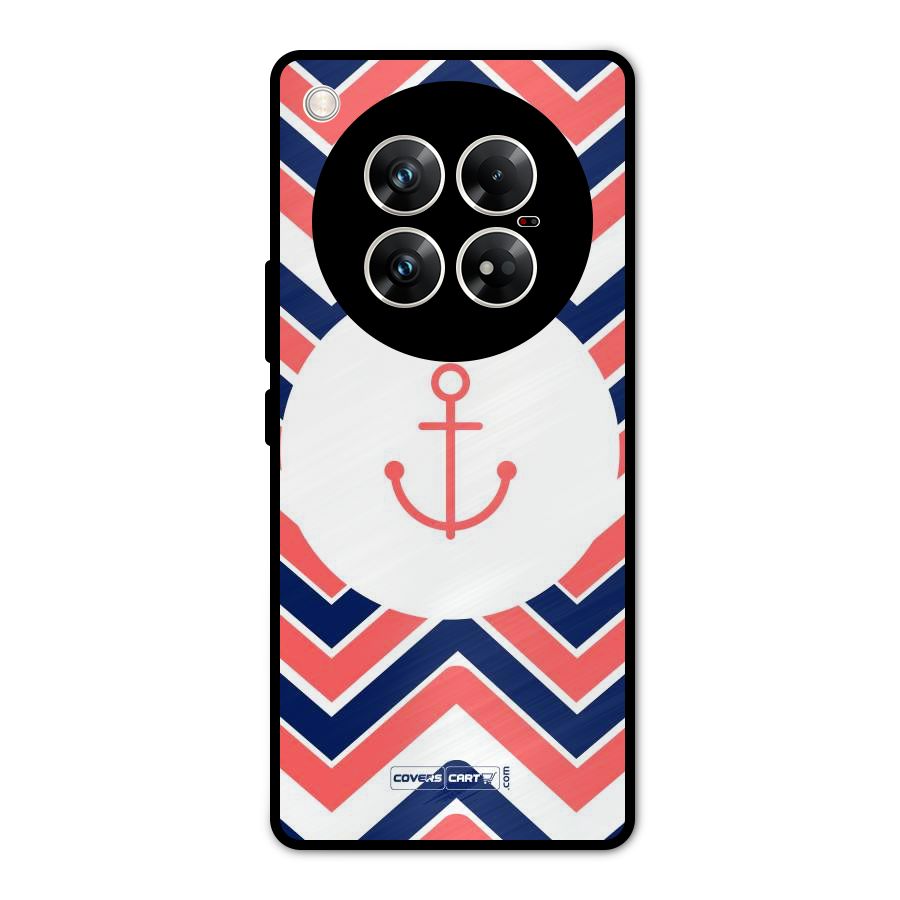 Anchor Zig Zag Metal Back Case for Infinix Zero 40 5G