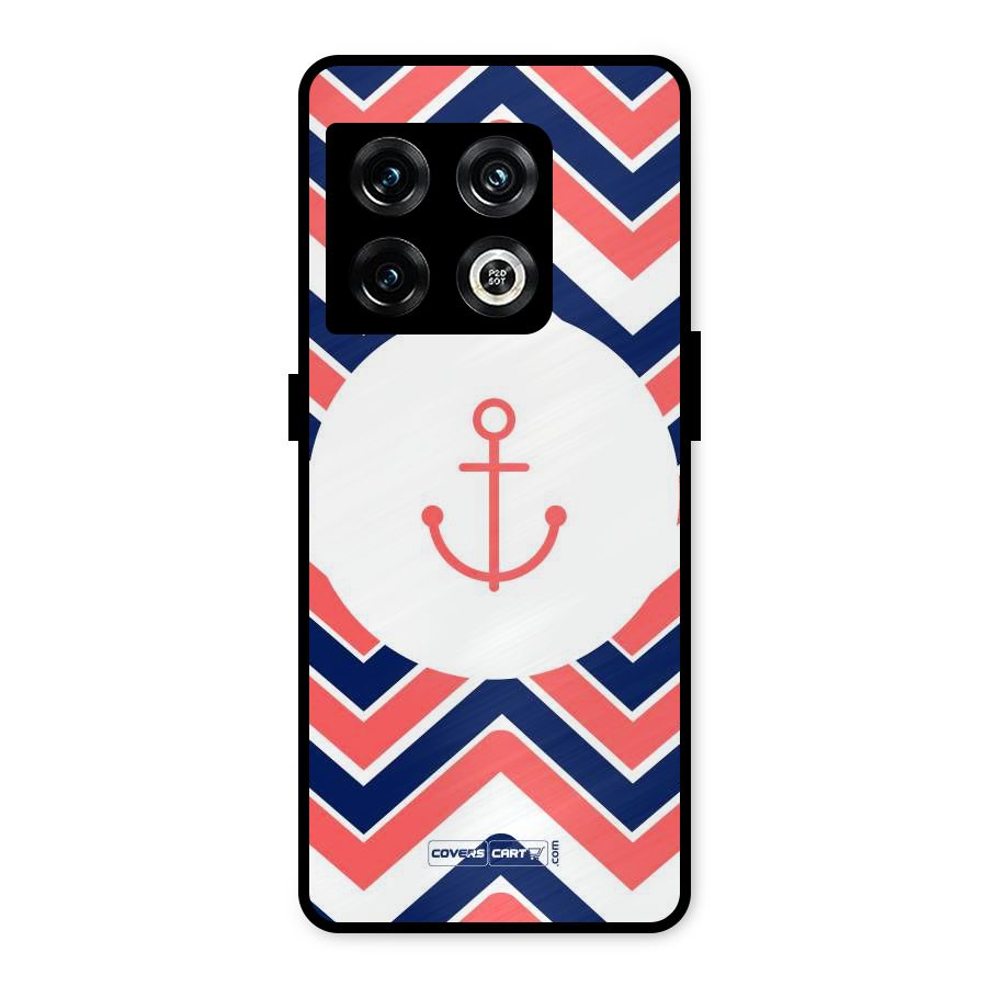 Anchor Zig Zag Metal Back Case for OnePlus 10 Pro 5G