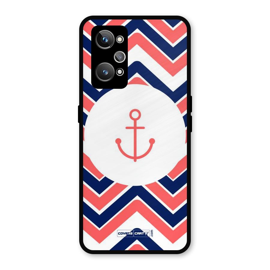 Anchor Zig Zag Metal Back Case for Realme GT Neo2
