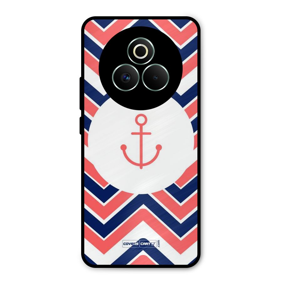 Anchor Zig Zag Metal Back Case for Realme P3 Pro