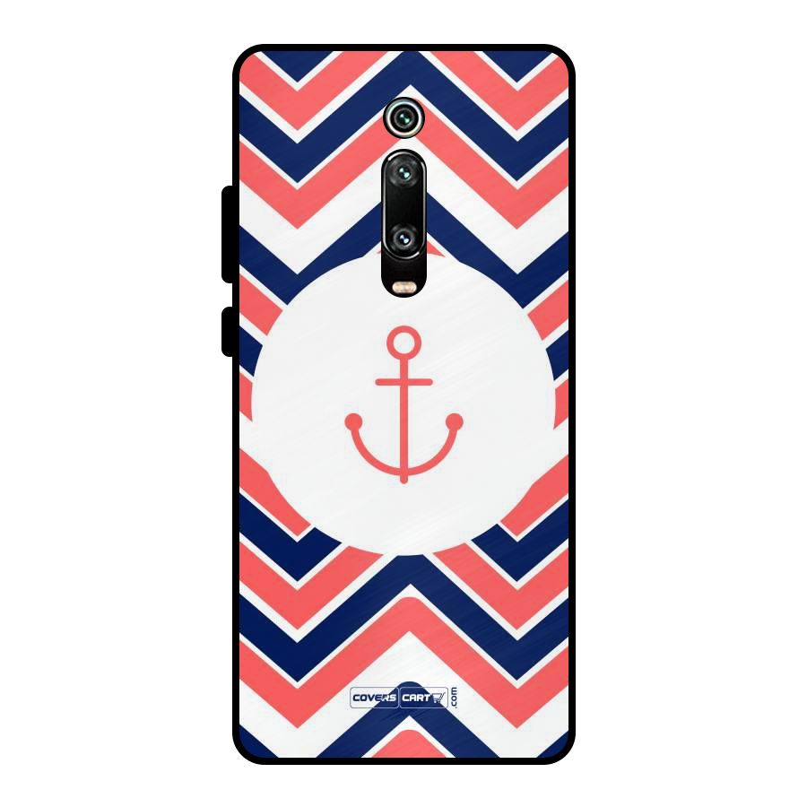 Anchor Zig Zag Metal Back Case for Redmi K20 Pro