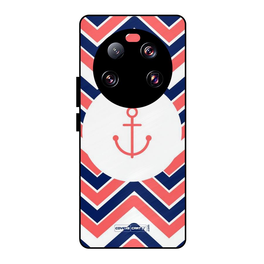 Anchor Zig Zag Metal Back Case for Xiaomi 13 Ultra