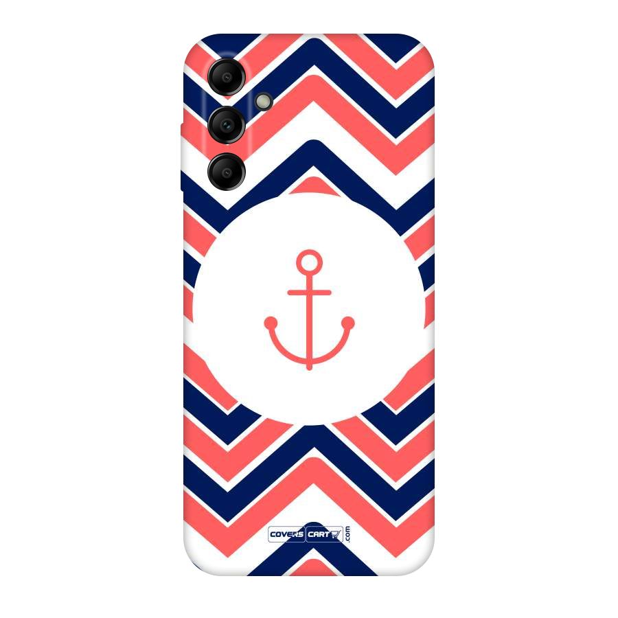 Anchor Zig Zag Original Polycarbonate Back Case for Galaxy A14 5G