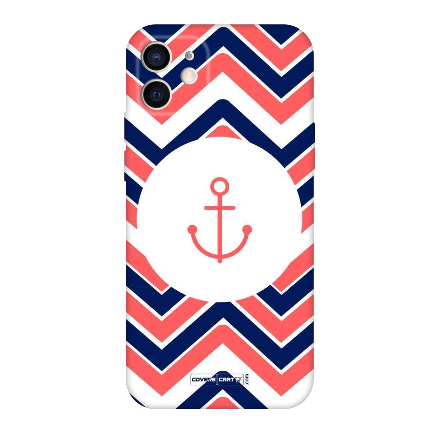 Anchor Zig Zag Original Polycarbonate Back Case for iPhone 12