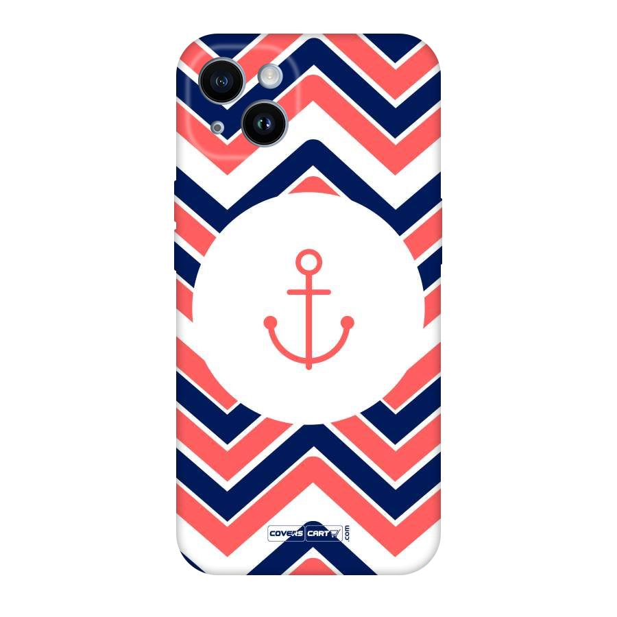 Anchor Zig Zag Original Polycarbonate Back Case for iPhone 14