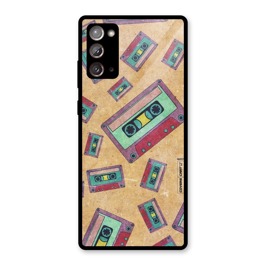 Ancient Cassettes Glass Back Case for Galaxy Note 20
