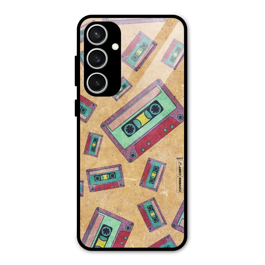 Ancient Cassettes Glass Back Case for Galaxy S23 FE