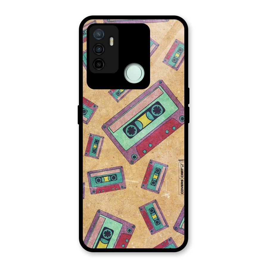 Ancient Cassettes Glass Back Case for Oppo A53