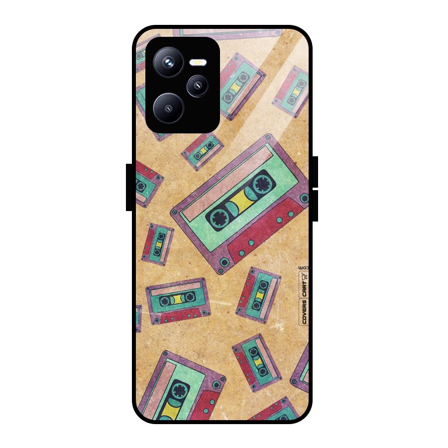 Ancient Cassettes Glass Back Case for Realme C35