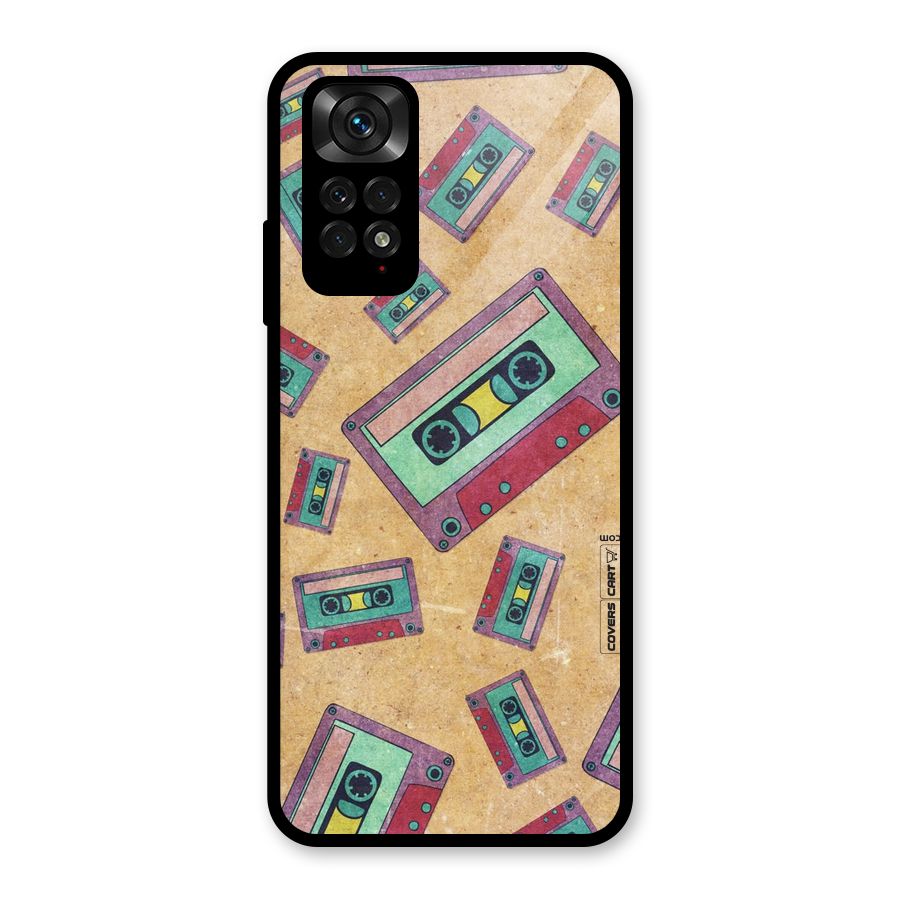 Ancient Cassettes Glass Back Case for Redmi Note 11S