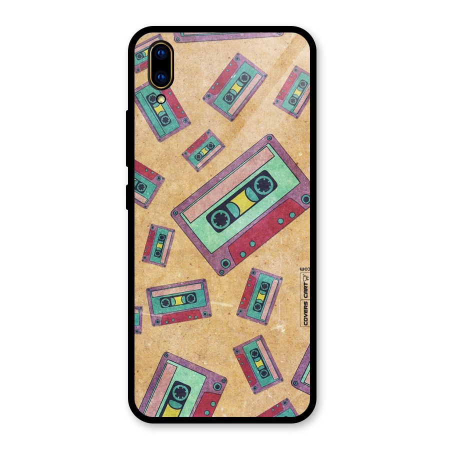 Ancient Cassettes Glass Back Case for Vivo V11 Pro