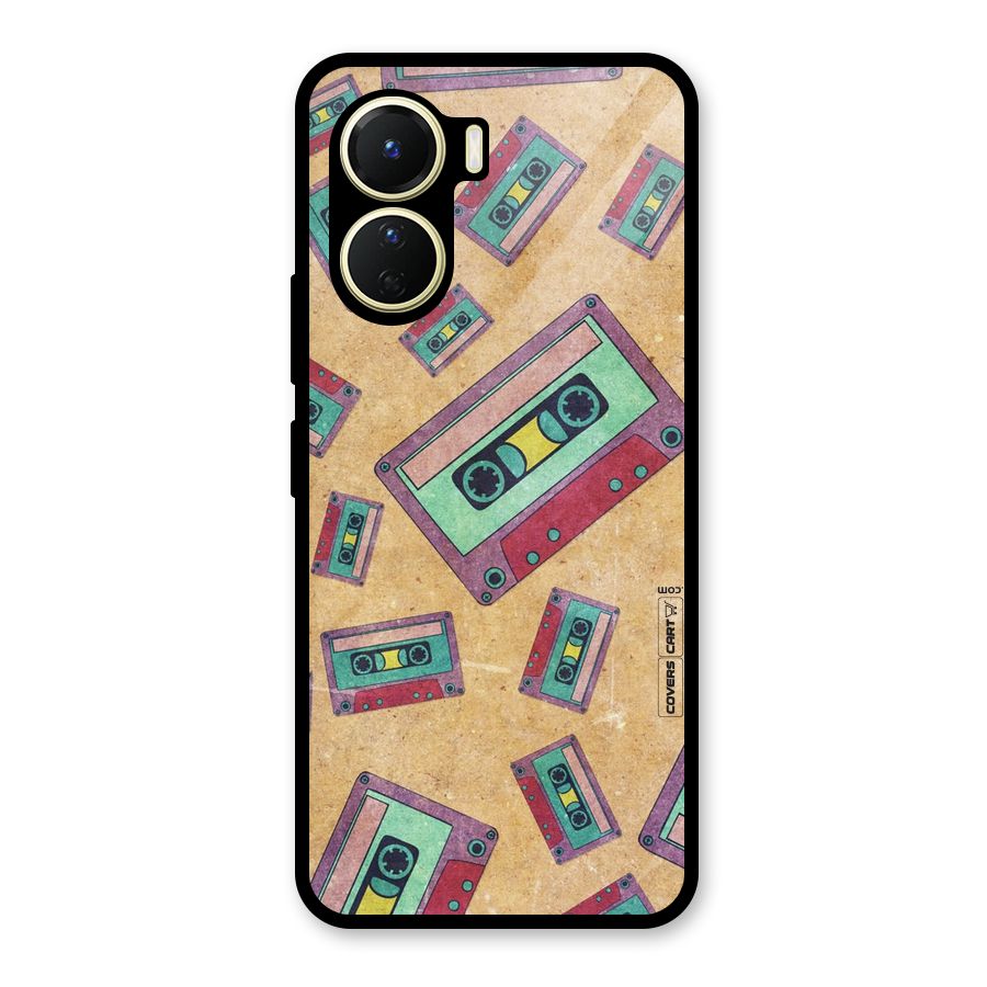Ancient Cassettes Glass Back Case for Vivo Y56