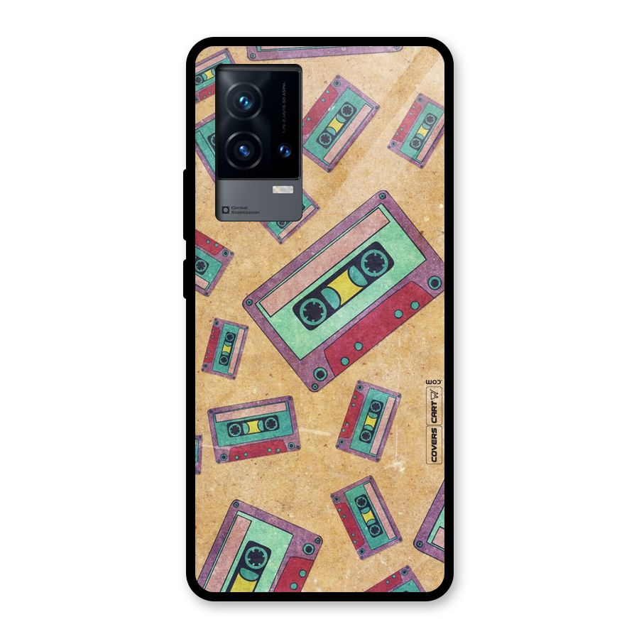Ancient Cassettes Glass Back Case for iQOO 9 5G