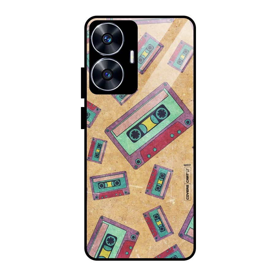 Ancient Cassettes Glass Back Case for realme C55