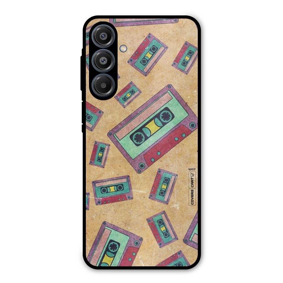 Ancient Cassettes Metal Back Case for Galaxy A16 5G