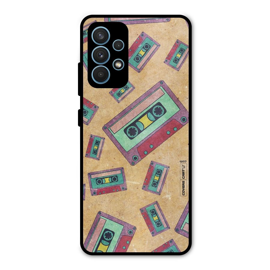 Ancient Cassettes Metal Back Case for Galaxy A32