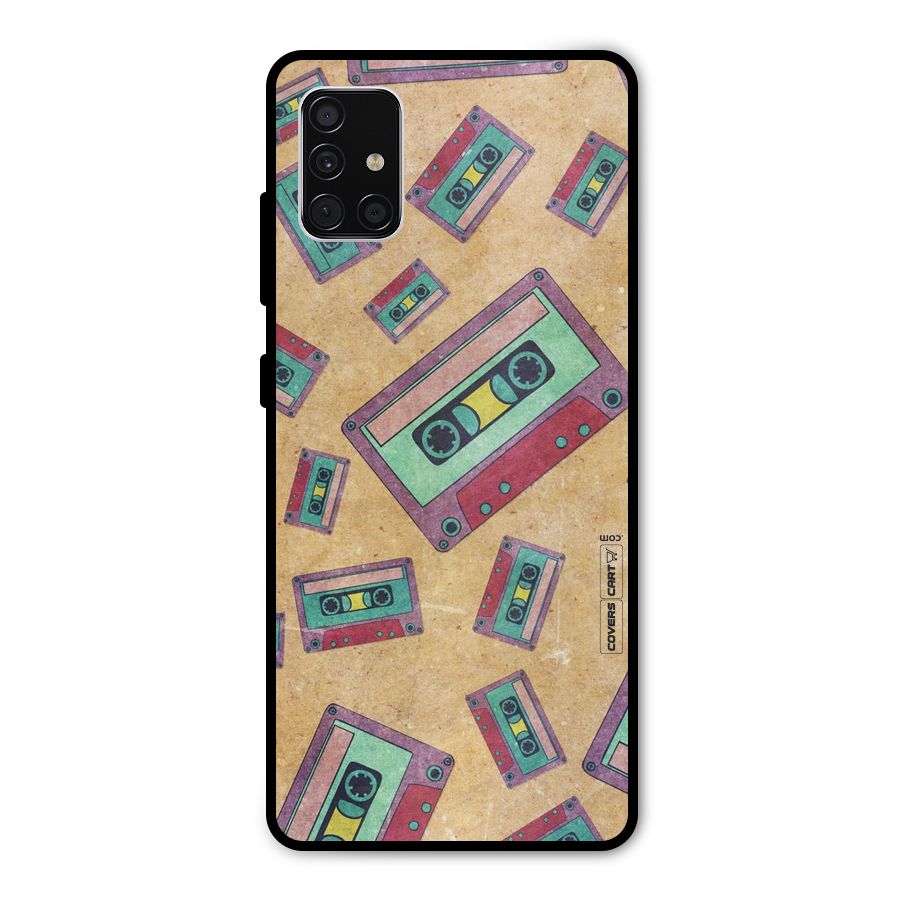 Ancient Cassettes Metal Back Case for Galaxy A51