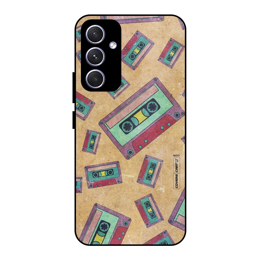 Ancient Cassettes Metal Back Case for Galaxy A54