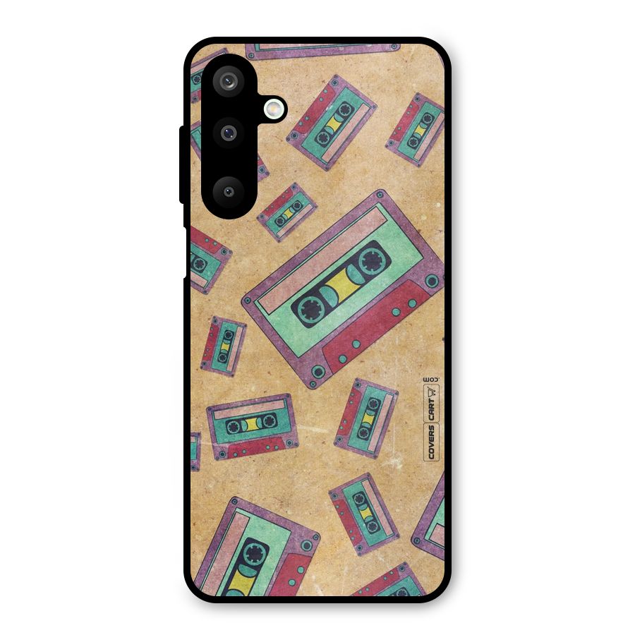 Ancient Cassettes Metal Back Case for Galaxy M16
