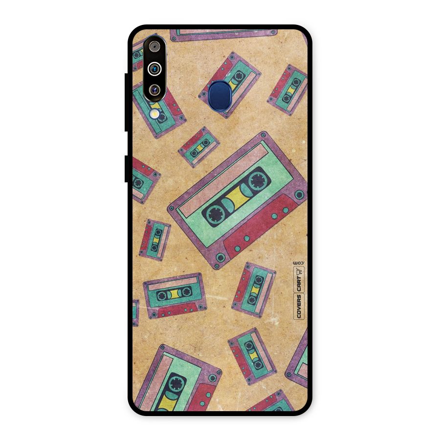 Ancient Cassettes Metal Back Case for Galaxy M30