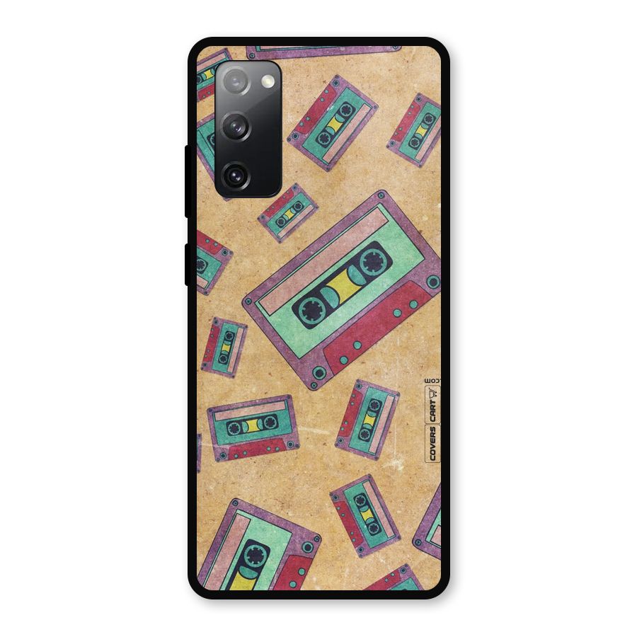 Ancient Cassettes Metal Back Case for Galaxy S20 FE 5G
