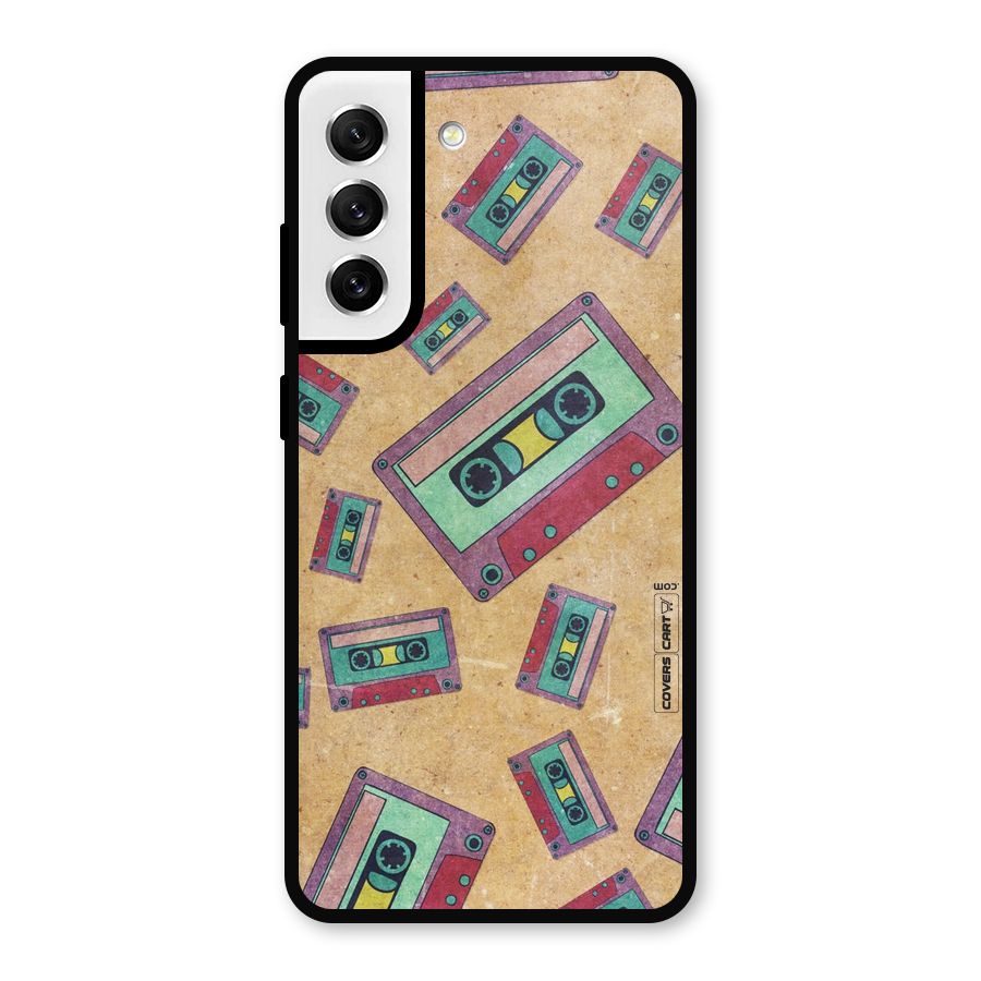 Ancient Cassettes Metal Back Case for Galaxy S21 FE 5G