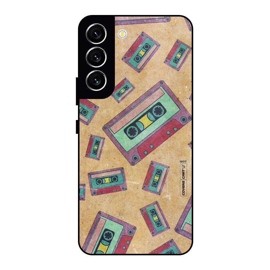 Ancient Cassettes Metal Back Case for Galaxy S22 5G