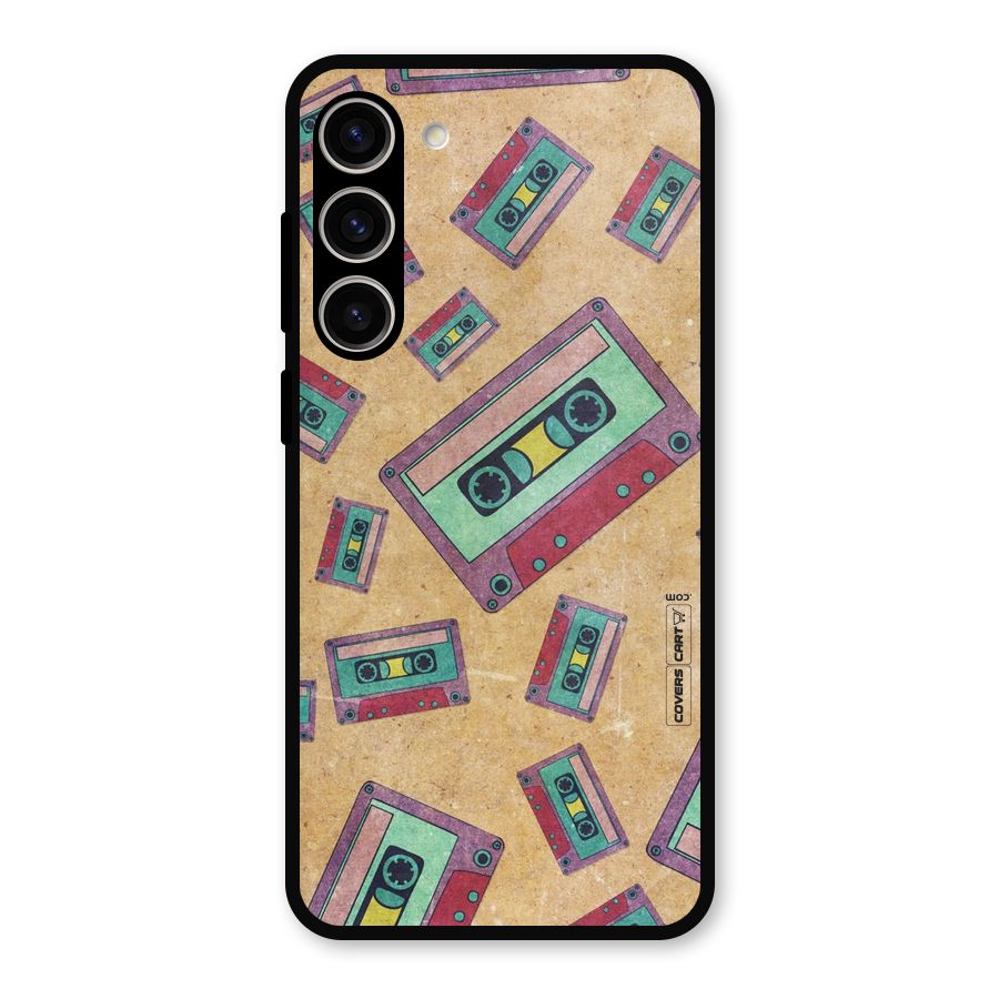Ancient Cassettes Metal Back Case for Galaxy S23 Plus