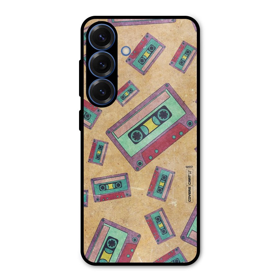 Ancient Cassettes Metal Back Case for Galaxy S25