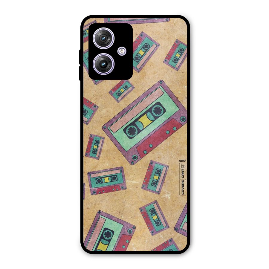 Ancient Cassettes Metal Back Case for Moto G64