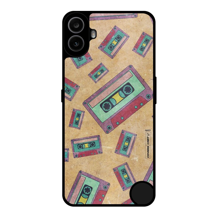 Ancient Cassettes Metal Back Case for Nothing CMF Phone 1