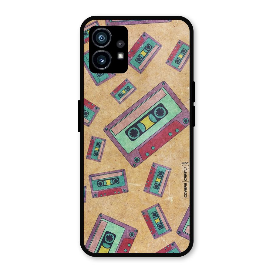Ancient Cassettes Metal Back Case for Nothing Phone 1