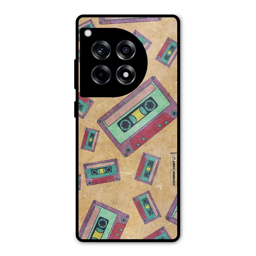 Ancient Cassettes Metal Back Case for OnePlus 12R