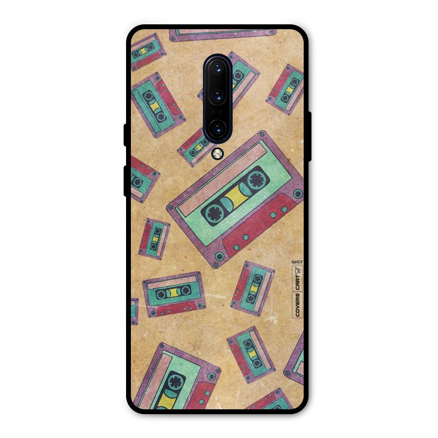Ancient Cassettes Metal Back Case for OnePlus 7 Pro