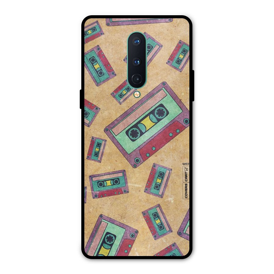 Ancient Cassettes Metal Back Case for OnePlus 8