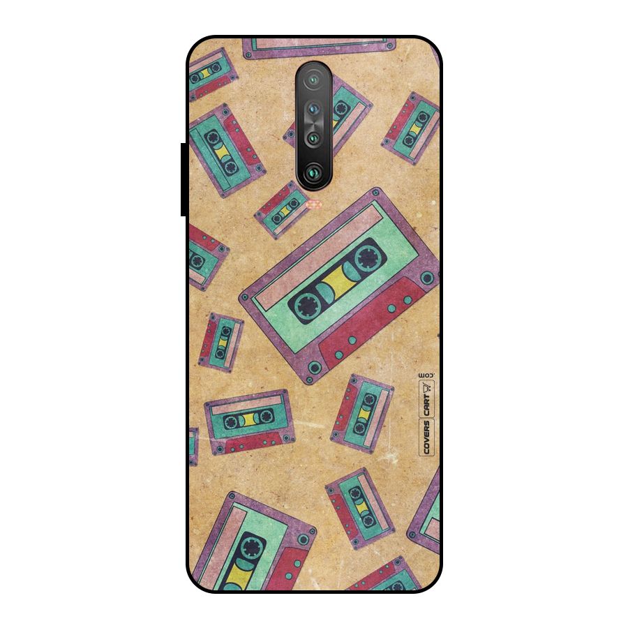 Ancient Cassettes Metal Back Case for Poco X2