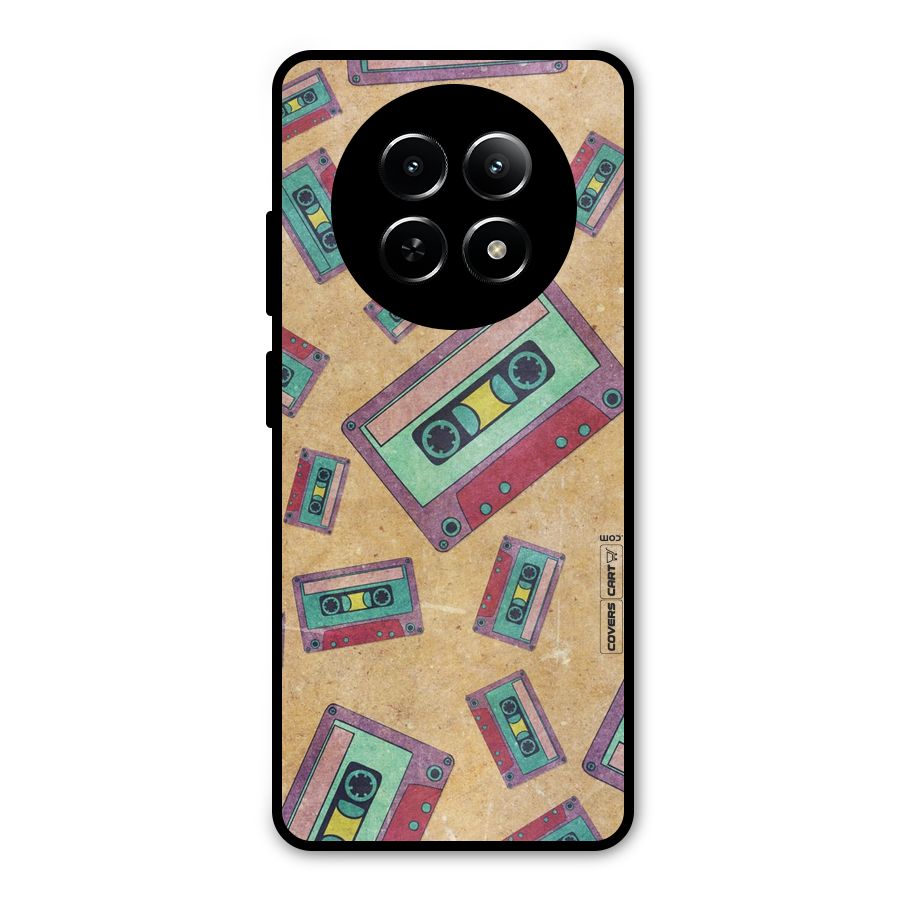 Ancient Cassettes Metal Back Case for Realme 12 5G