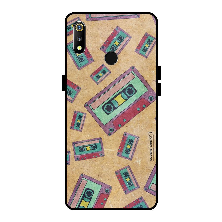Ancient Cassettes Metal Back Case for Realme 3