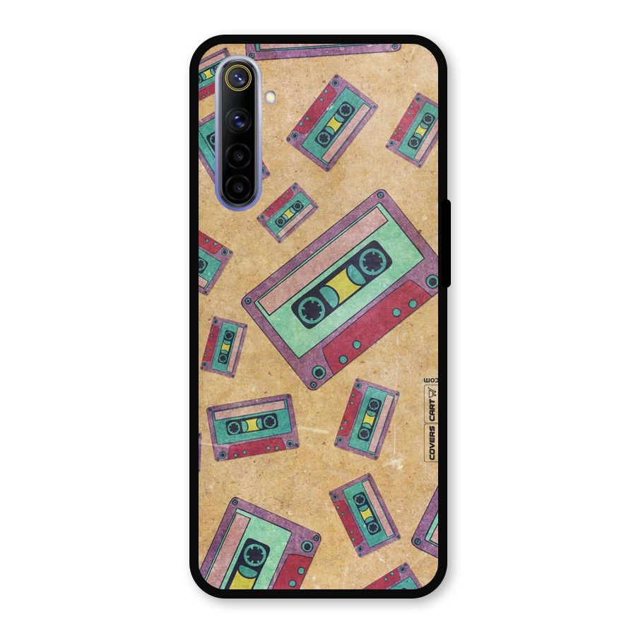 Ancient Cassettes Metal Back Case for Realme 6i
