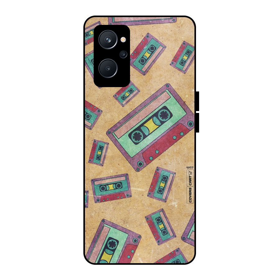 Ancient Cassettes Metal Back Case for Realme 9i 5G