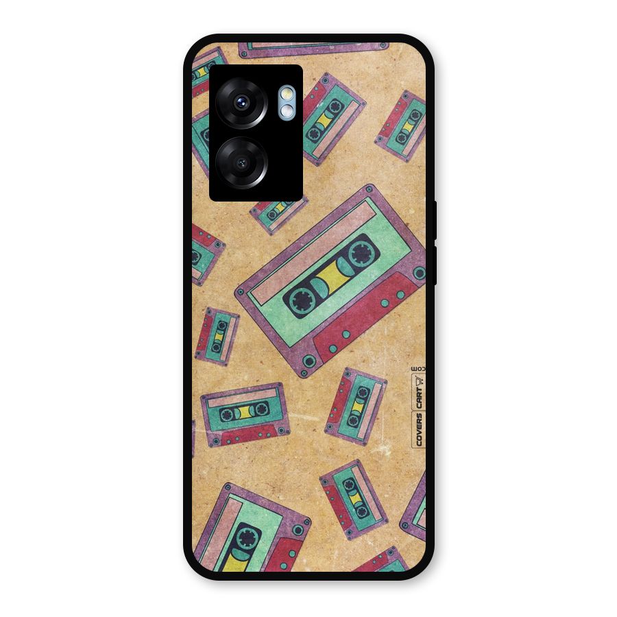 Ancient Cassettes Metal Back Case for Realme Narzo 50 5G