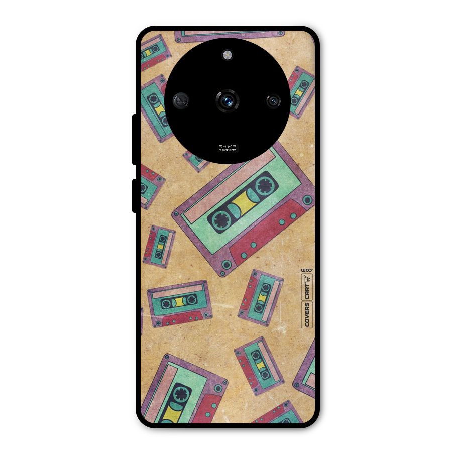 Ancient Cassettes Metal Back Case for Realme Narzo 60 5G