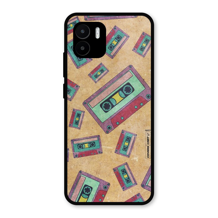 Ancient Cassettes Metal Back Case for Redmi A2