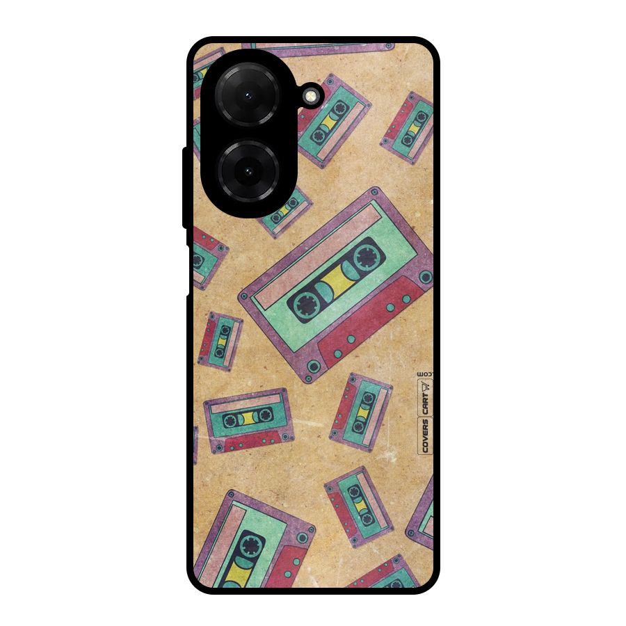Ancient Cassettes Metal Back Case for Redmi A5 4G