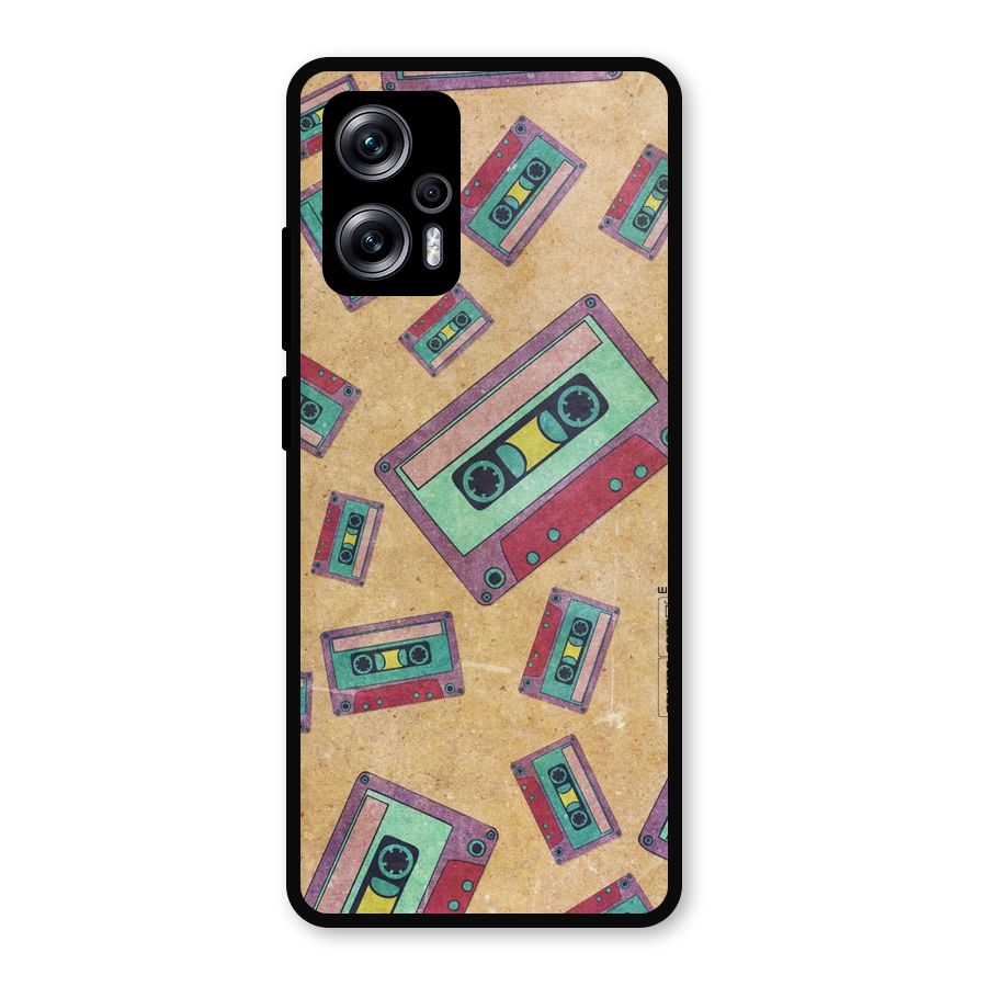 Ancient Cassettes Metal Back Case for Redmi K50i